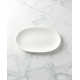 LX Collective White Oval Tray