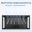83 Gallon Reptile Terrarium, Tempered Glass Lizard Tank Sliding Doors & Screen Top, Black-137641938