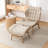 Jeyshan Upholstered Tufted Lounge Chair and Ottoman-1580073889