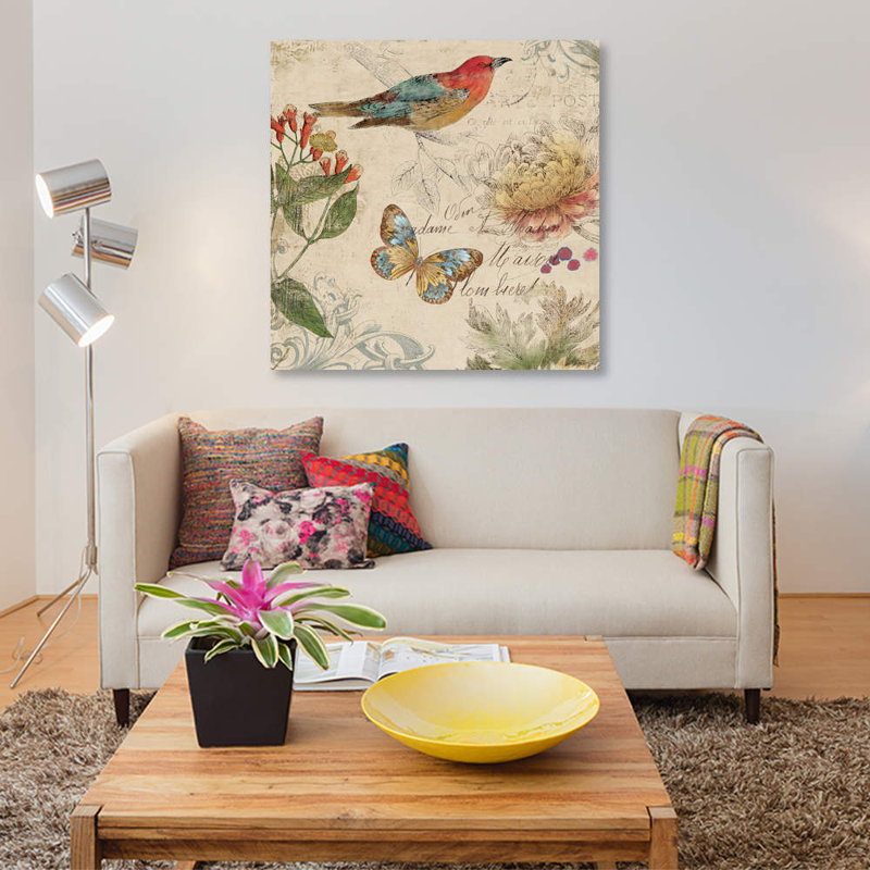 «Nature», reproduction sur toile, H 18 po x l 18 po x P 1,5 po, Pas de tapis, Toile tendue