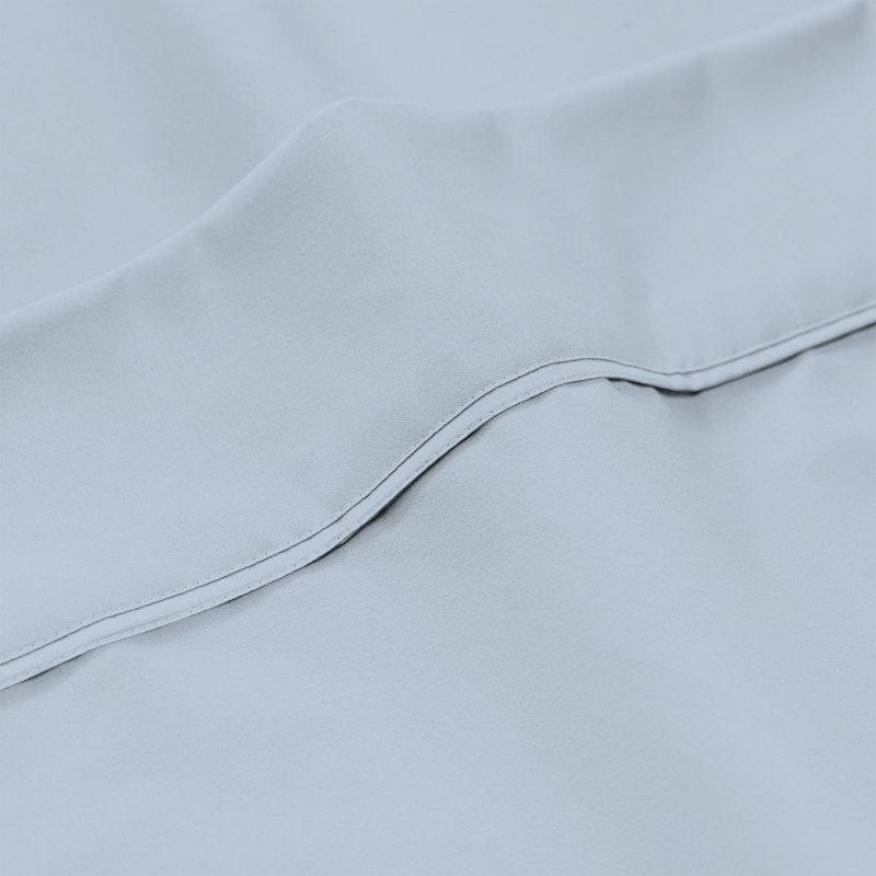 Luxury 100% Cotton Soft & Silky Wrinkle-Resistant Sheet Set, King Sheet Set + 1 Fitted Sheet + 2 Pillowcases, Blue