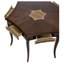 Game 46" 6 - Player Walnut Foldable Poker Table and with Drawers Included