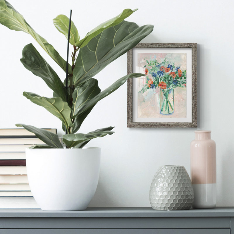 River Shapes II -Gallery Wrapped Canvas