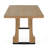63" Rectangular Dining Table (Light Ash)-935048138