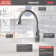 Mateo™ Pull Down Single Handle Kitchen Faucet With Accessories