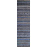 Traditional, Transitional One-of-a-Kind Runner 2'9" X 9'7" Hand Knotted Area Rug
