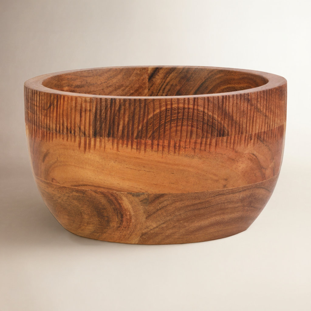 Caleb Wood Serving Bowl, 7"