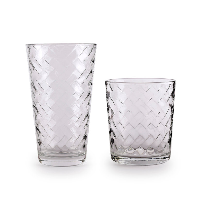CHEVRON 12PC . ENTERTAINING SET 6+6