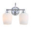 Appliquee à bras 2 lumières salle de bain Branco