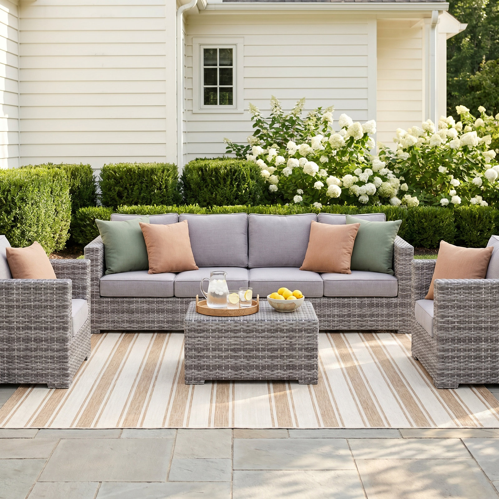 Carruthers 6-Person Patio Seating Group