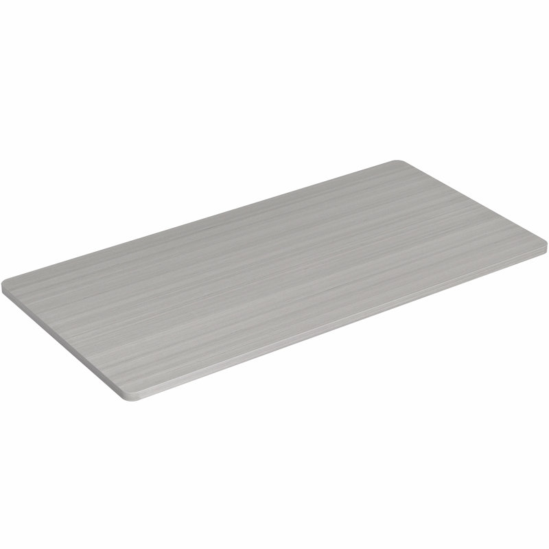 De table, Gris foncé, 1-Piece, 60" x 24"