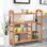11 Pair Solid Wood Shoe Rack
