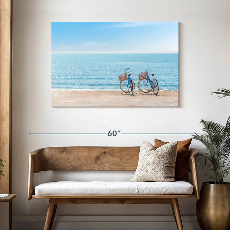 Mehar Beachside Bicycles, 30" H x 45" W