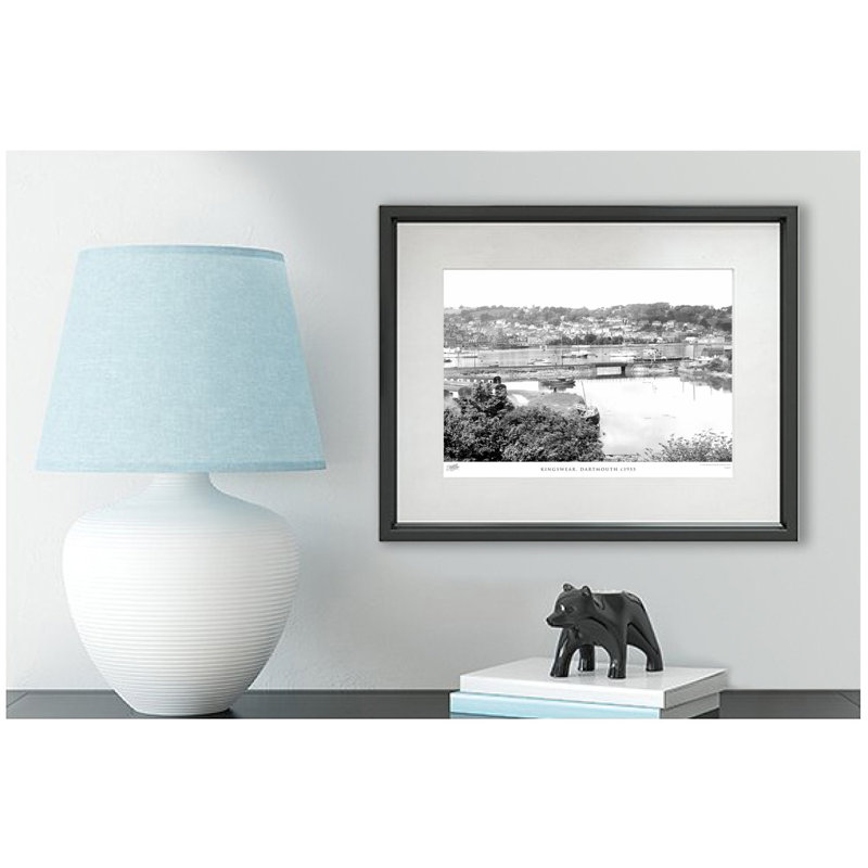 Kingswear, Dartmouth C1955 by Francis Frith - Single Picture Frame Print, 28cm H x 36cm W x 2.3cm D