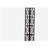 4-Tier Corner Etagere Bookshelf with Taupe Wooden Shelves and Black Metal Frame for Office-763470470