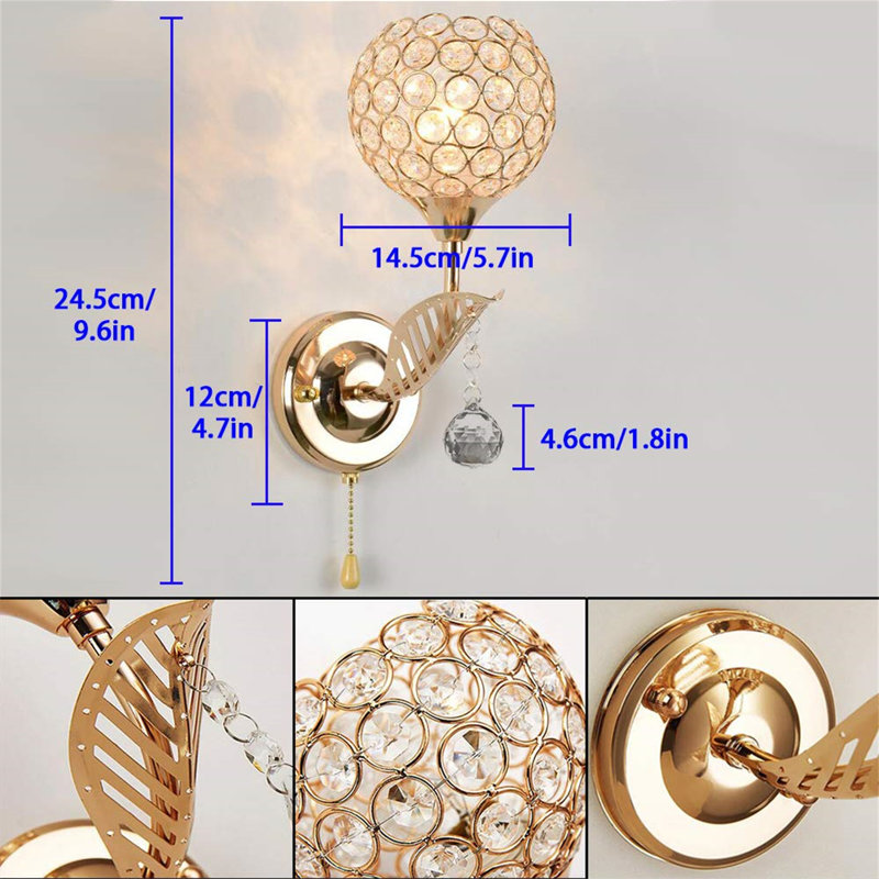 Escatawpa Armed Sconce