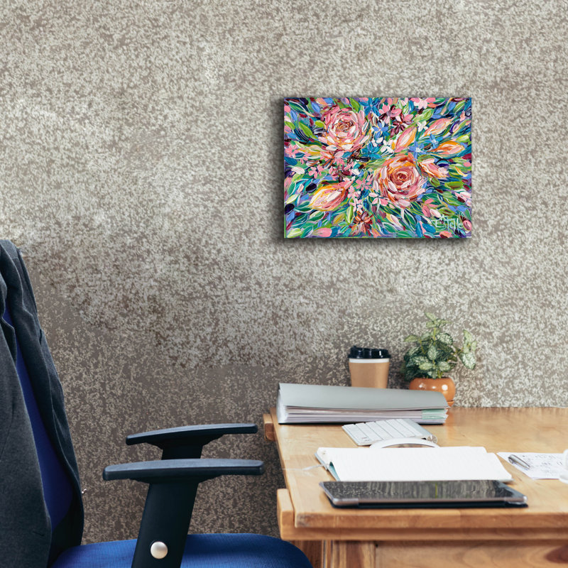 «Potpourri 2» par Estelle Grengs, H 12 po x l 16 po x P 0,75 po