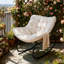 Fleece Fabric；Iron Rocking Chair-703082232