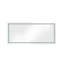Miroir de salle de bain 72 po x 32 po à DEL, miroir de meuble-lavabo mural, anti-buée, mémoire, 3 couleurs, réglable en continu