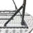 Plastic Circular Fold-in-Half Portable Folding Table-97620191