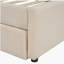 Lit plateforme à plateau-coussin double Teddy-121110542