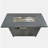 Covered Propane Outdoor Fire Pit Table-1151074542