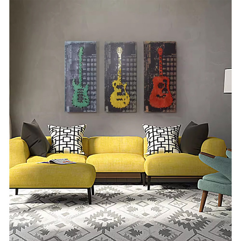 Suspension murale d'instruments de musique American Ironwork