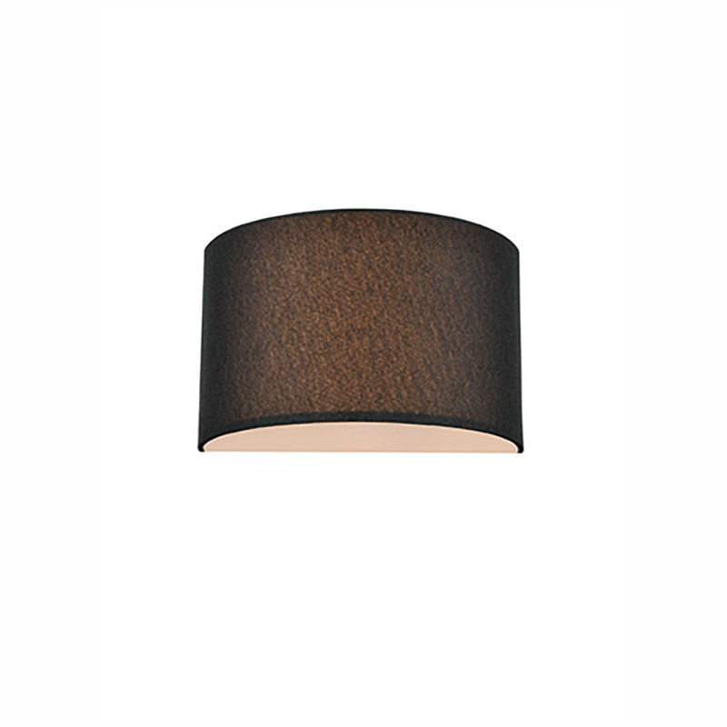 Ninh Flush Mounted Sconce, Black