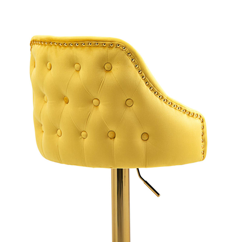Tabouret Mikhia, Moutarde