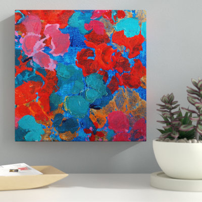 " Flowers in the Pool " Acrylic Print