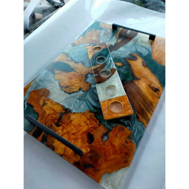 Saray Tray, 20" H x 12" W x 3" D