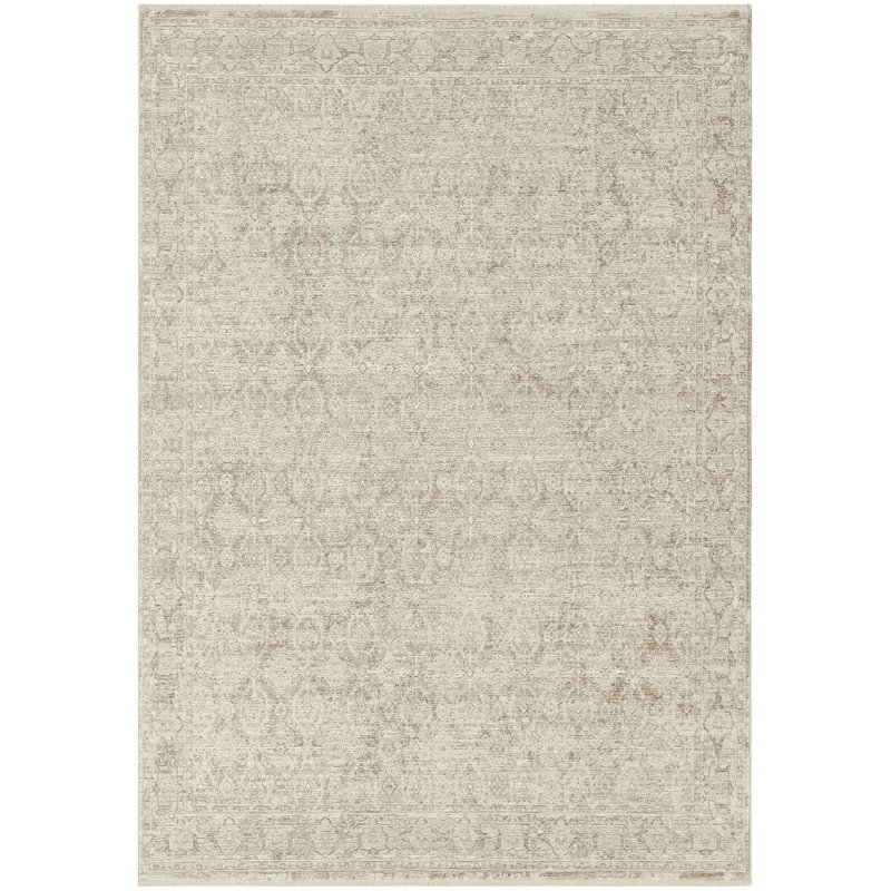 Demirci Power Loomed Floral Area Rug, Rectangle 5'3" x 7'3"