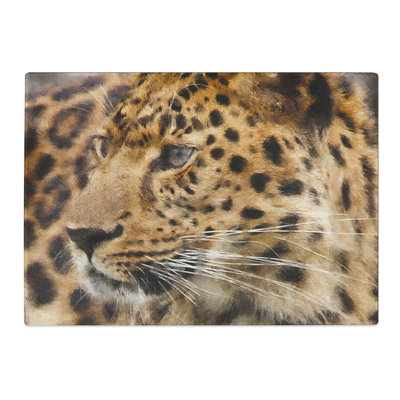 Leopard Vol.1 Painting Chopping Board