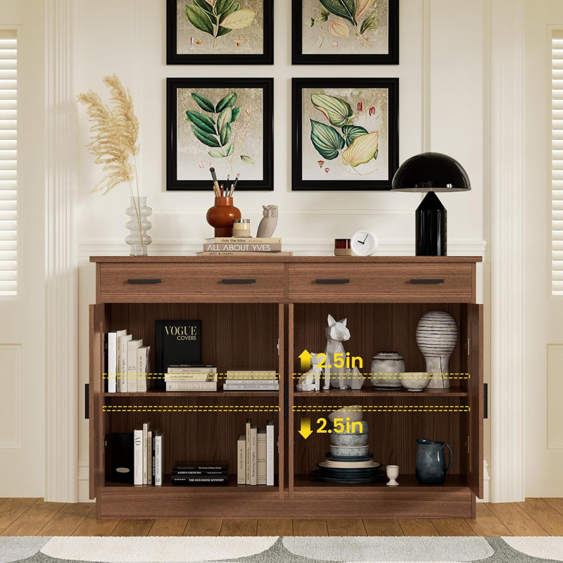 Brown Buffet Cabinet
