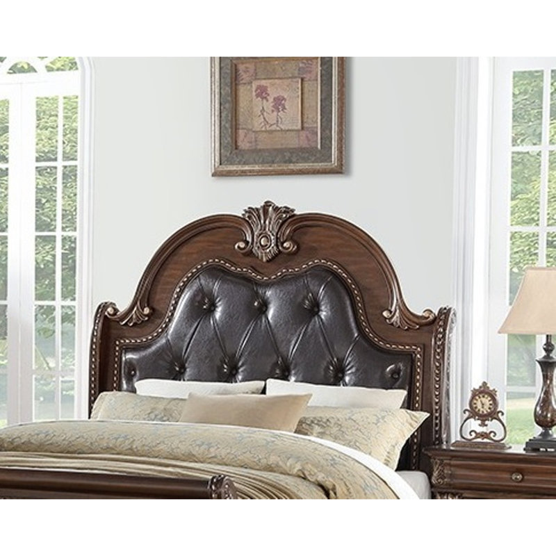 Traditional Style 1pc Eastern Bed, King
