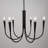 Bronte - Chandelier - 6-Light - Black