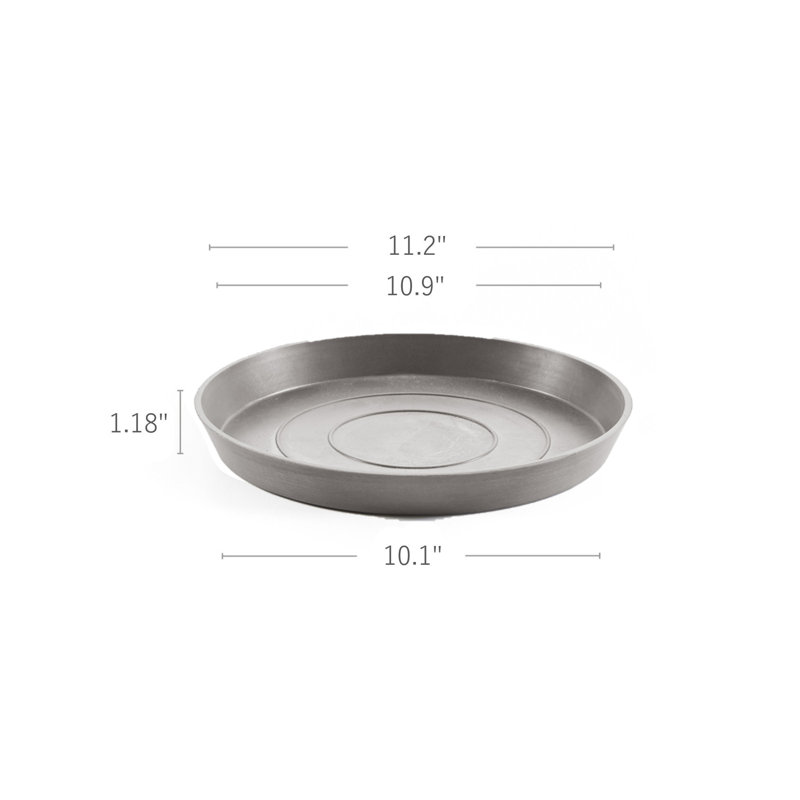 Saucer Plant Stand, 1" H x 11" W x 11" D