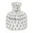Glass Vase with Mosaic Detailing in Glam Style Design - Sleek Decorative Modern Accent Made from Durable Glass for a Stylish Versatile Display in Any Glam-Inspired Interior Setting-2111244288-2111244291
