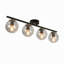 Plafonnier encastré moderne en métal et verre 30 po Vance-711028532-711028533