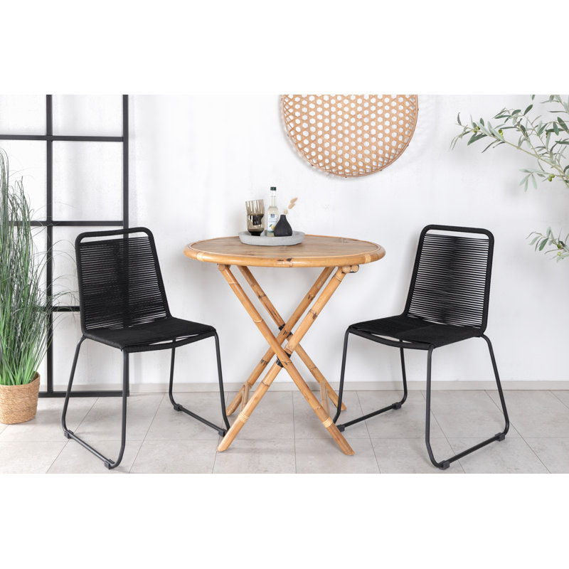 Glaucio Dining Set, Black