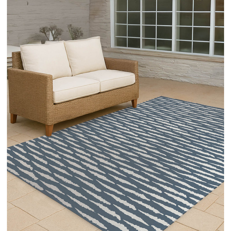 Scar Play Non-Slip Outdoor Rug, Rectangulaire 8 pi x 10 pi