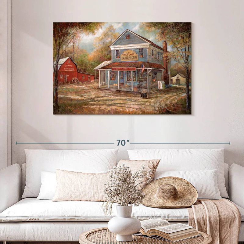 Lilie Richland General Store, 30" H x 45" W