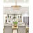 Beno 6 - Light Dimmable Tiered Chandelier-462325784