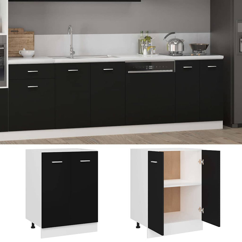Lyon Bottom Cabinet Lyon, Black