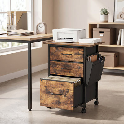 23.6 " Wide 3 Steel Filing Cabinet