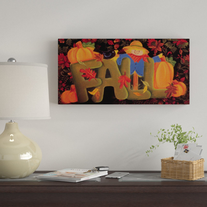« automne type », art sur toile, H 10 po x l 19 po x P 2 po