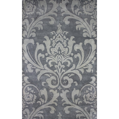 Wiens Wool Damask Indoor Rug