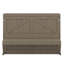 Grand lit escamotable mural: armoire pliable, rangement, bureau de coiffeuse, miroir central et 2 tiroirs latéraux-2136653682