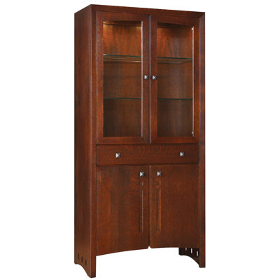 Highlands Lighted China Cabinet