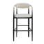 Ensemble de 2 chaises de salle à manger rembourrées avec tabouret de comptoir